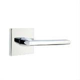 Emtek 5050HLOUS26 5050HLOUS Helios Dummy Door Lever Pair with Square Rose Bright Chrome