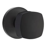 Emtek 5059FRKUS19 5059FRKUS Freestone Knob Dummy Pair With Disk Rose Flat Black