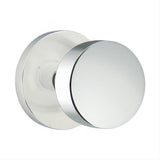 Emtek 5059ROUUS3NL 5059ROUUS Round Pair Dummy Knobs with Disk Rose Unlacquered Brass