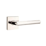 Emtek 5111HLOUS14LH 5111HLOUSLH Helios Lever Left Hand 2-3/8" Backset Passage with Neos Rose Polished Nickel Lifetime