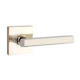 Emtek 5210FRLUS15RH 5210FRLUSRH Freestone Lever Right Hand 2-3/8" Backset Privacy With Square Rose Satin Nickel