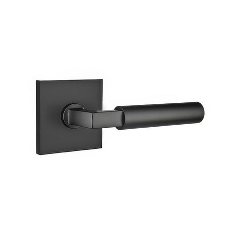 Emtek 5210HECUS26LH 5210HECUSLH Hercules Lever Left Hand 2-3/8" Backset Privacy With Square Rose Polished Chrome
