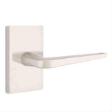 Emtek 5212ATNUS15LH 5212ATNUS Lever LH Privacy with Modern Rectangular Rose Satin Nickel