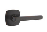 Emtek 5316FRLUS10BRH 5316FRLUSRH Freestone Lever Right Hand 2-3/8" Backset Passage with Urban Modern Rose Oil Rubbed Bronze