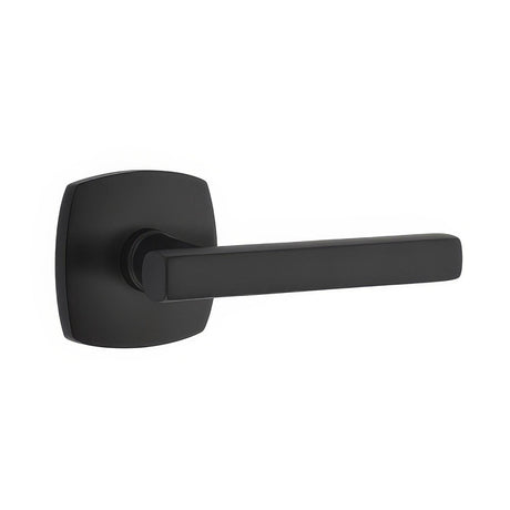 Emtek 5326FRLUS26LH 5326FRLUSLH Freestone Lever Left Hand 2-3/8" Backset Privacy with Urban Modern Rose Polished Chrome