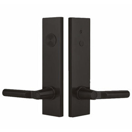 Emtek 5362HLOUS10B 5362HLOUS Helios Lever Modern Rectangular Two Point Dummy Lock Oil Rubbed Bronze