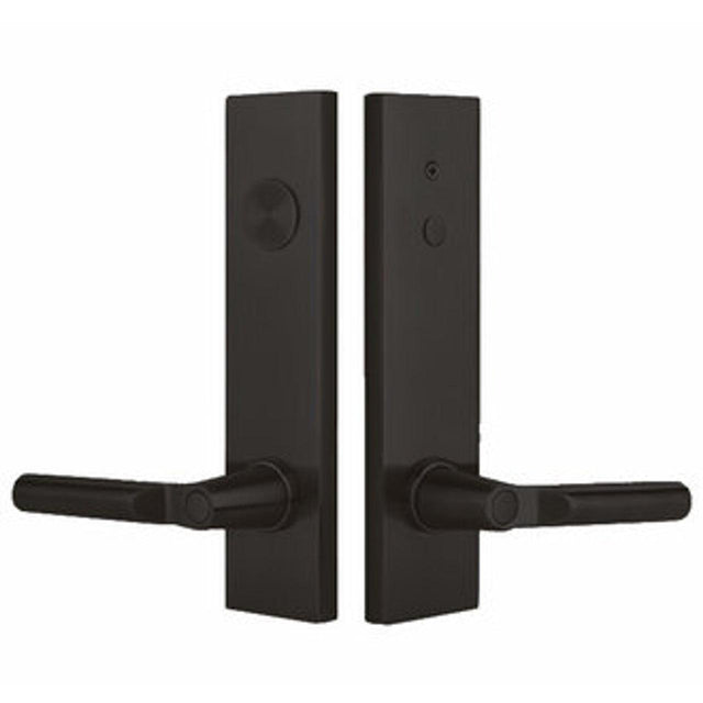 Emtek 5362HLOUS10B 5362HLOUS Helios Lever Modern Rectangular Two Point Dummy Lock Oil Rubbed Bronze