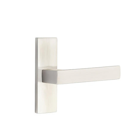 Emtek 5507DTUS15LH 5507DTUSLH Dumont Lever Left Hand Passage Stretto Narrow Trim Lockset Satin Nickel