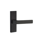 Emtek 5507DTUS19LH 5507DTUSLH Dumont Lever Left Hand Passage Stretto Narrow Trim Lockset Flat Black