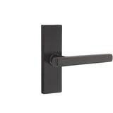 Emtek 5607FRLUS10BRH 5607FRLUSRH Freestone Lever Right Hand Thumbturn Privacy Stretto Narrow Trim Lockset Oil Rubbed Bronze