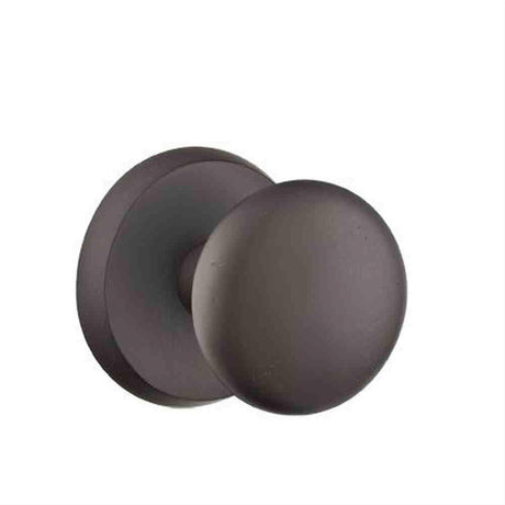 Emtek 7106WCMB Winchester Knob Passage With Style # 2 Rose Medium Bronze
