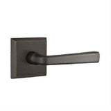 Emtek 7211CRMBLH Lever Left Hand 2-3/8" Backset Privacy with Style # 6 Rose for 1-3/8" to 2" Door Medium Bronze