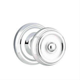 Emtek 8100WUS15A Waverly Knob Passage With Regular Rose Pewter