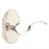 Emtek 8108CUS10BLH Cortina Lever Left Hand Passage With # 8 Style Rose Oil Rubbed Bronze