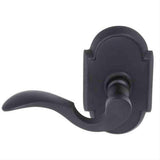 Emtek 8108CUS15ALH Cortina Lever Left Hand Passage With # 8 Style Rose Pewter