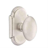 Emtek 8108EUS10B Knob 2-3/8" Backset Passage with # 8 Rose for 1-1/4" to 2" Door - Reversible Oil Rubbed Bronze