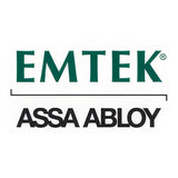 Emtek 8121MUS14LH 8121MUSLH Milano Lever Left Hand 2-3/8" Backset Passage With Rectangular Rose Polished Nickel Lifetime