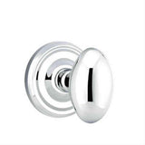 Emtek 8200EUS15A 8200EUS Egg Knob Privacy With Regular Rose Antique Nickel