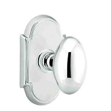 Emtek 8208EUS19 Knob 2-3/8" Backset Privacy with # 8 Rose for 1-1/4" to 2" Door - Reversible Flat Black