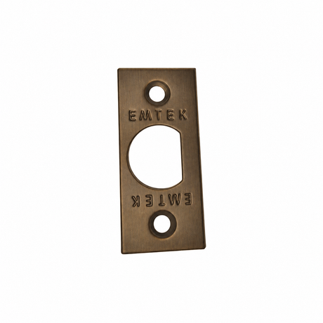 Emtek 83230MB Square Latch Faceplate - Medium Bronze
