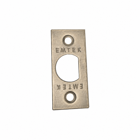 Emtek 83230TWB Square Latch Faceplate - Tumbled White Bronze