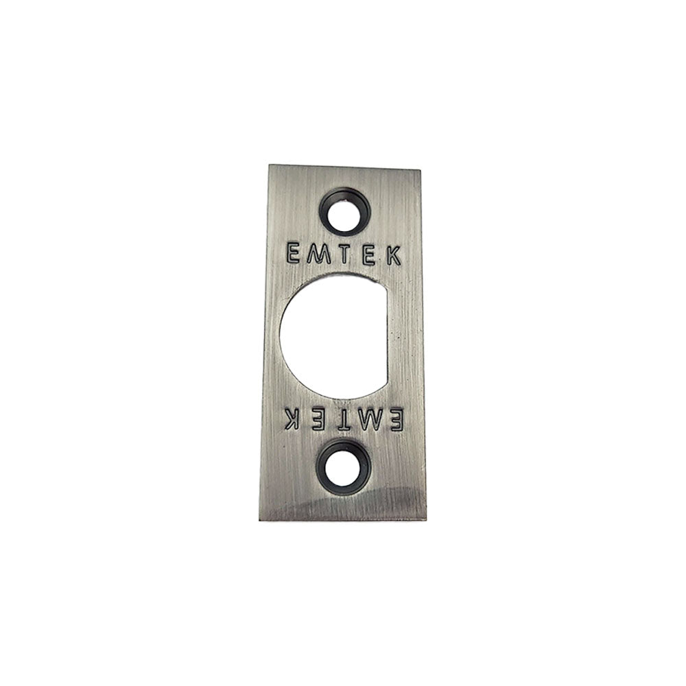 Emtek 83230US10B Square Latch Faceplate for Products Oil Rubbed Bronze