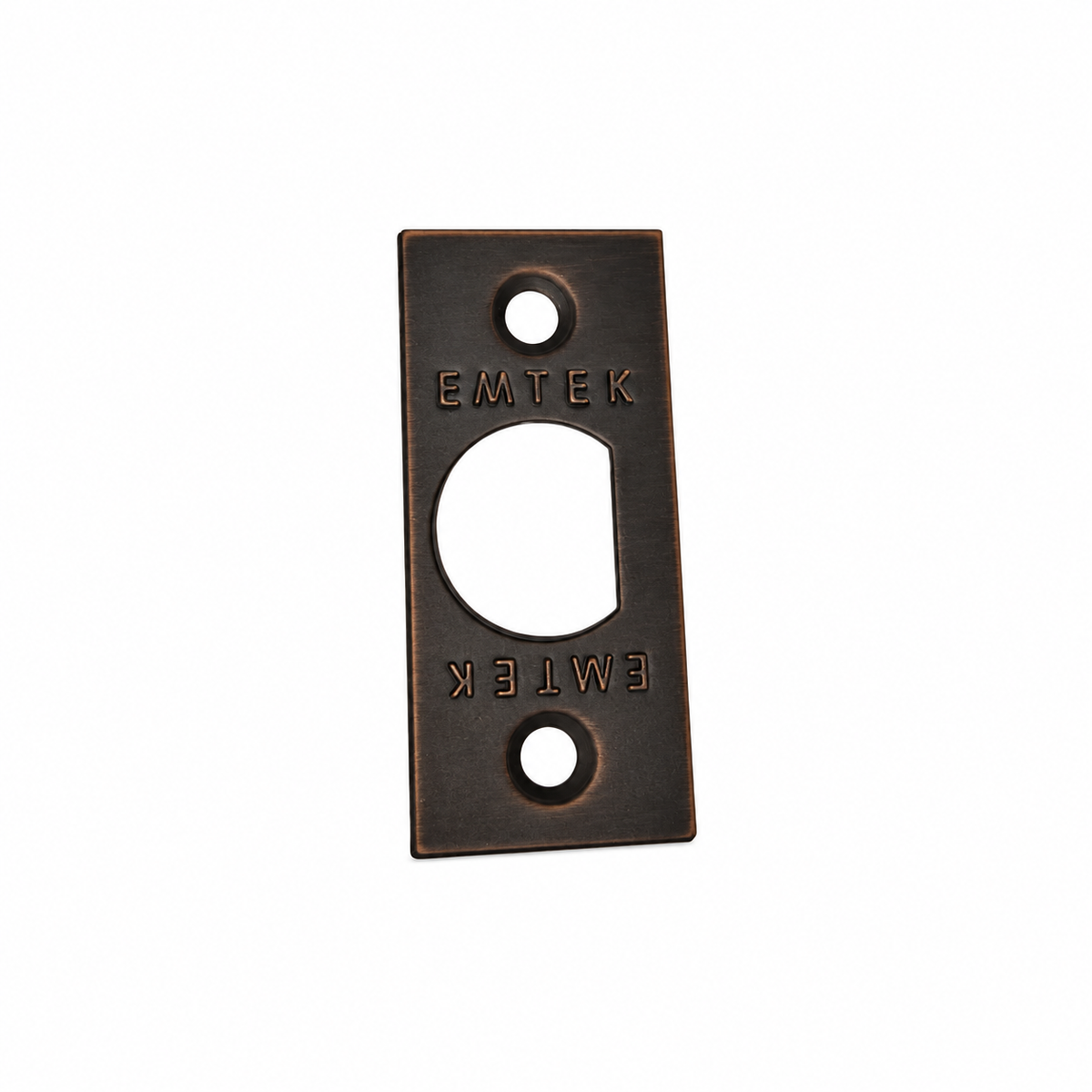 Emtek 83230US10B Square Latch Faceplate - Oil Rubbed Bronze