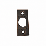 Emtek 83230US10B Square Latch Faceplate - Oil Rubbed Bronze