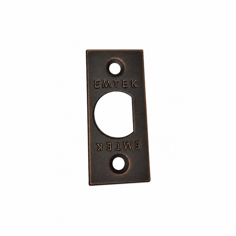 Emtek 83230US10B Square Latch Faceplate - Oil Rubbed Bronze