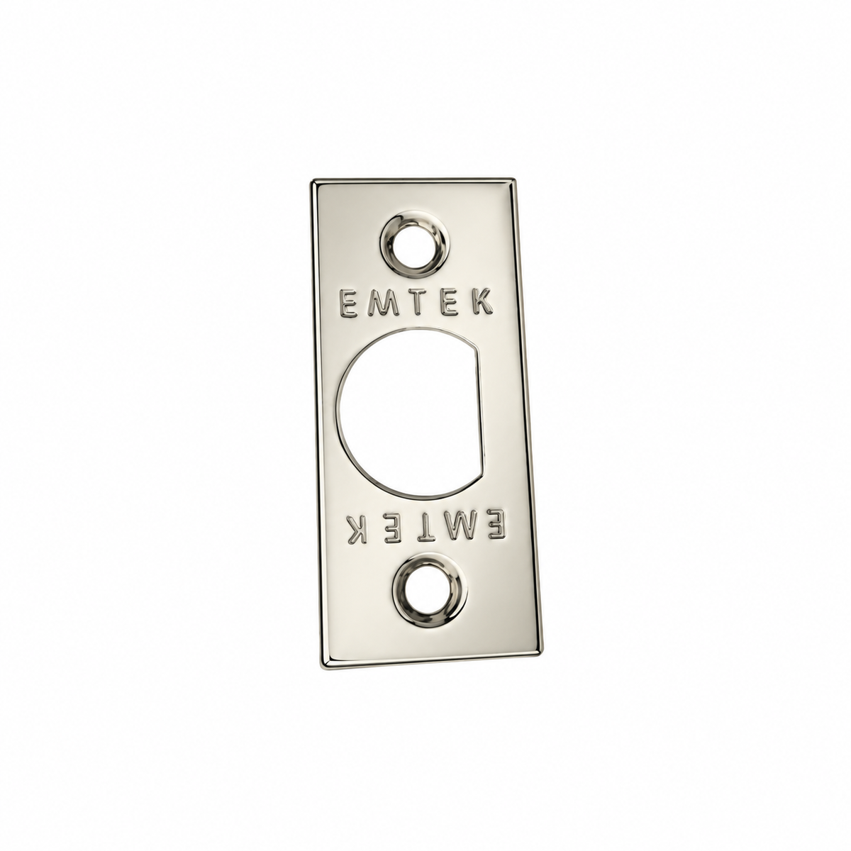 Emtek 83230US14 Square Latch Faceplate - Polished Nickel