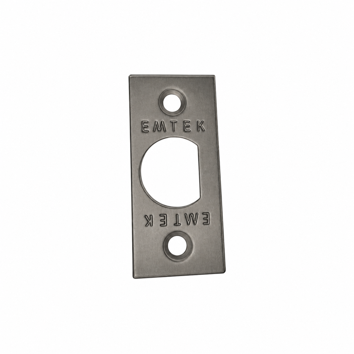 Emtek 83230US15A Square Latch Faceplate - Pewter