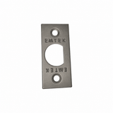 Emtek 83230US15A Square Latch Faceplate - Pewter
