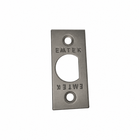 Emtek 83230US15A Square Latch Faceplate - Pewter