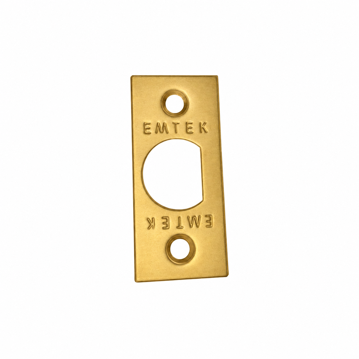 Emtek 83230US3NL Square Latch Faceplate - Unlacquered Brass