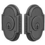 Emtek 8359US15A Knoxville Style Designer Brass Double Cylinder Deadbolt Pewter