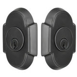 Emtek 8366US3 #8 Style Brass Modern Double Cylinder Deadbolt Bright Brass
