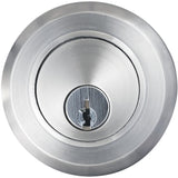 Emtek 8367US15 Modern Style Brass Modern Double Cylinder Deadbolt Satin Nickel