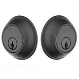 Emtek 8371MB Tuscany Classic Style Lost Wax Cast Bronze Double Cylinder Deadbolt Medium Bronze