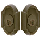 Emtek 8372MB #11 Style Tuscany Bronze Double Cylinder Deadbolt Medium Bronze