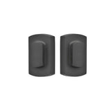 Emtek 8376FB Ridgemont Style Rustic Modern Double Cylinder Bronze Deadbolt Flat Black