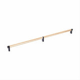 Emtek 84060.RECUS10B.SMSCU 20" C-C Rectangular Stem Smooth Cabinet Pull Satin Copper