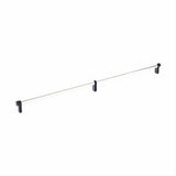 Emtek 84060.RECUS10B.SMUS14 20" C-C Rectangular Stem Smooth Cabinet Pull Lifetime Polished Nickel