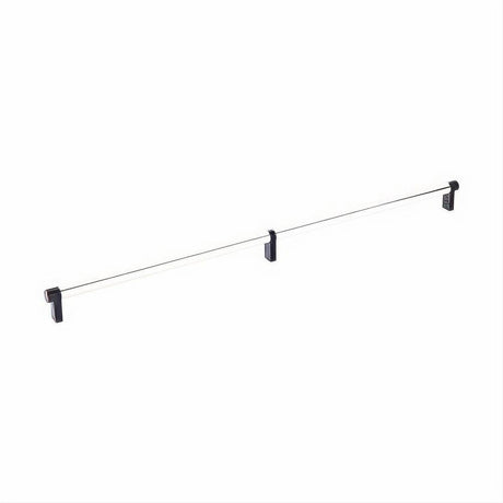 Emtek 84060.RECUS10B.SMUS14 20" C-C Rectangular Stem Smooth Cabinet Pull Lifetime Polished Nickel