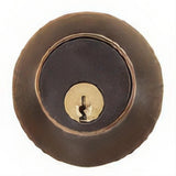 Emtek 8450US10B Regular Style Classic Brass Single Cylinder Deadbolt Oil Rubbed Bronze