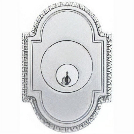 Emtek 8459US15 Knoxville Style Designer Brass Single Cylinder Deadbolt Satin Nickel
