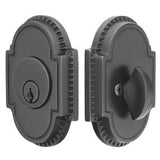 Emtek 8459US7 Knoxville Style Designer Brass Single Cylinder Deadbolt French Antique
