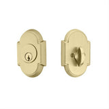 Emtek 8466US7 8466US Brass Modern Single Cylinder Deadbolt French Antique