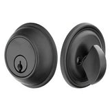 Emtek 8471MB Tuscany Bronze Keyed Entry Single Cylinder Deadbolt Medium Bronze