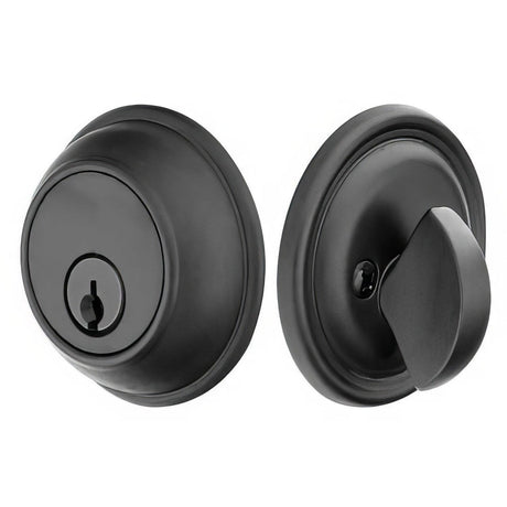 Emtek 8471MB Tuscany Bronze Keyed Entry Single Cylinder Deadbolt Medium Bronze