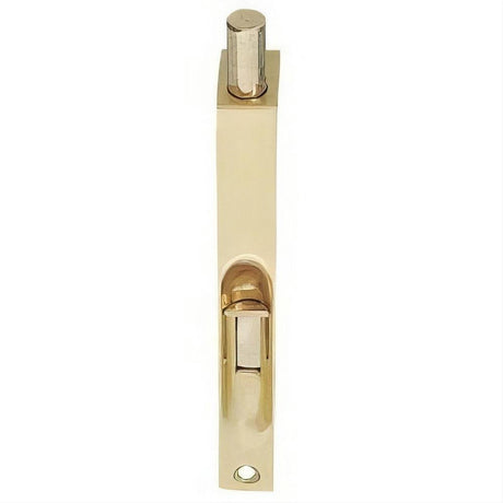Emtek 8501US26 8501US 6" Solid Brass Flush Bolt with Square Corners Polished Chrome